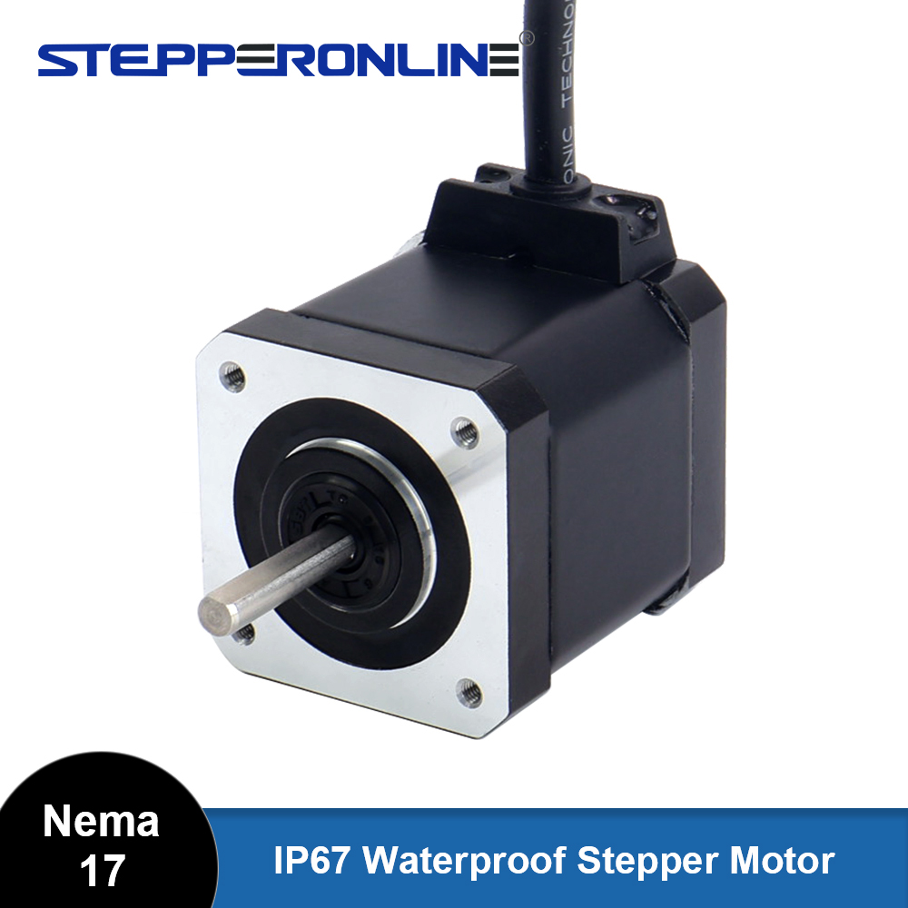 Closed Loop Stepper Motor Nema 17 - CNC彫刻機用ステッピングモーター,nema 17,ip67,2a,0.59nm,防水
