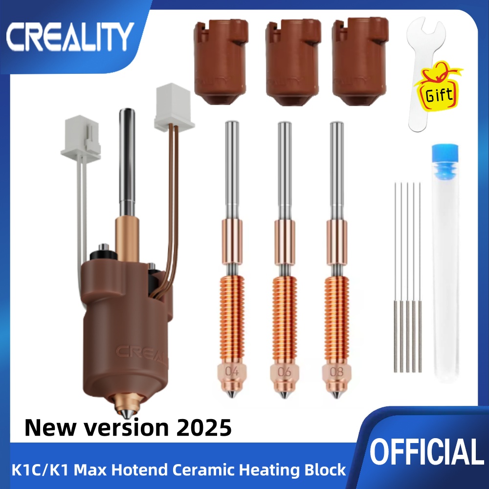 High Flow Ceramic Hotend - Creality 公式 K1C セラミック ヒーティング ブロック