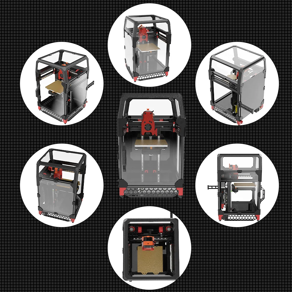 Corexy 3D Printer Kit - 卸売価格 V0.1 V1.2 Corexy 3Dプリンターキット（密閉パネル付き/なし）