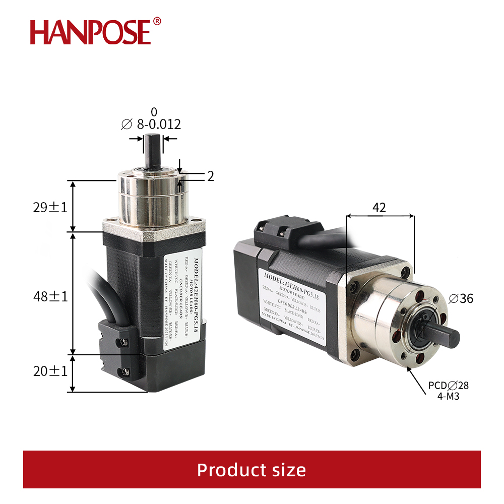 閉ループステッピングモーター nema17 42EP60-P - Closed Loop Stepper Motor Nema 17 のレビューと価格